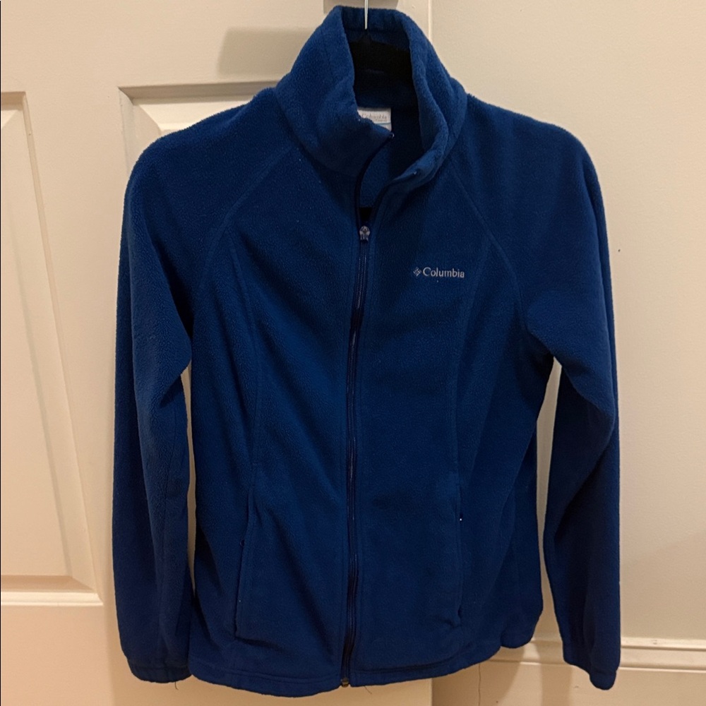 Columbia Navy Blue Fleece Jacket